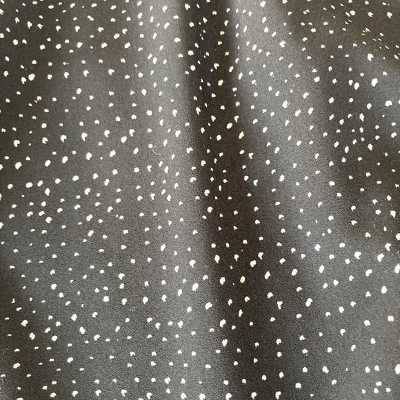 Lila Rose Polka Dot Long Sleeve Shirtdress M - Picture 15 of 15